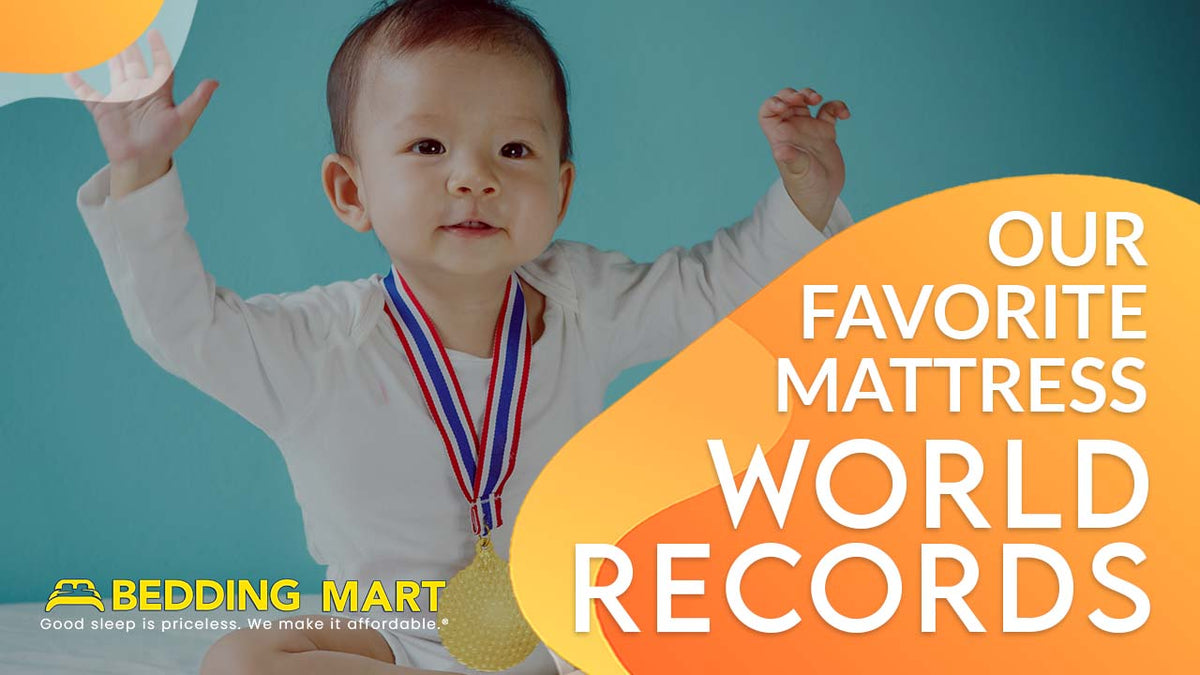 Our Favorite Mattress World Records According To Guinness Bedding Mart