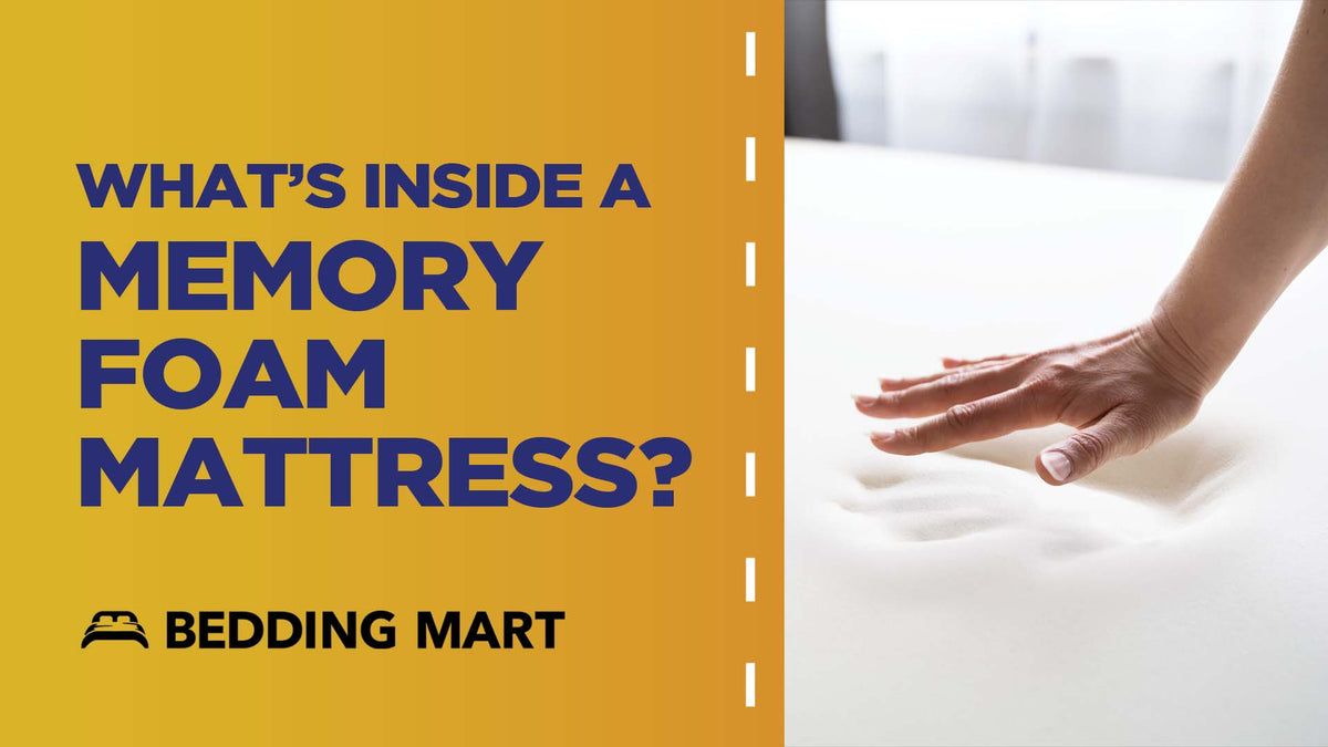 What is Inside a Memory Foam Mattress? – Bedding Mart