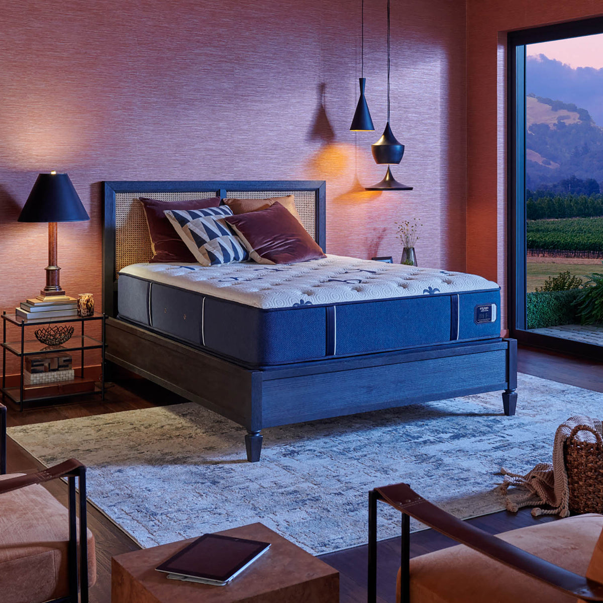 14" Stearns & Foster Studio Medium Tight Top Bedding Mart