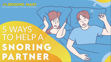 5 Ways to Help With a Snoring Partner