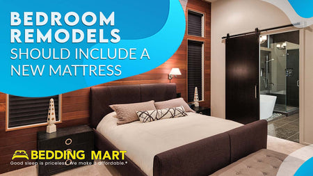 Bedroom Home Improvements Include A New Mattress