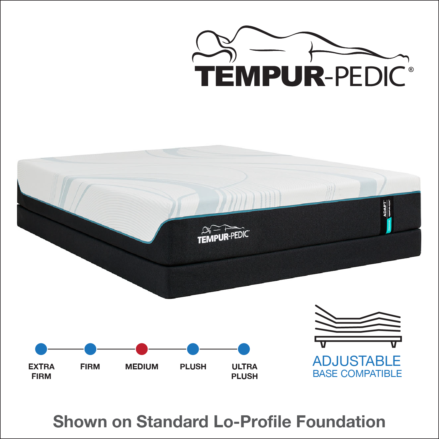 11" TEMPUR-Adapt® Medium 2.0
