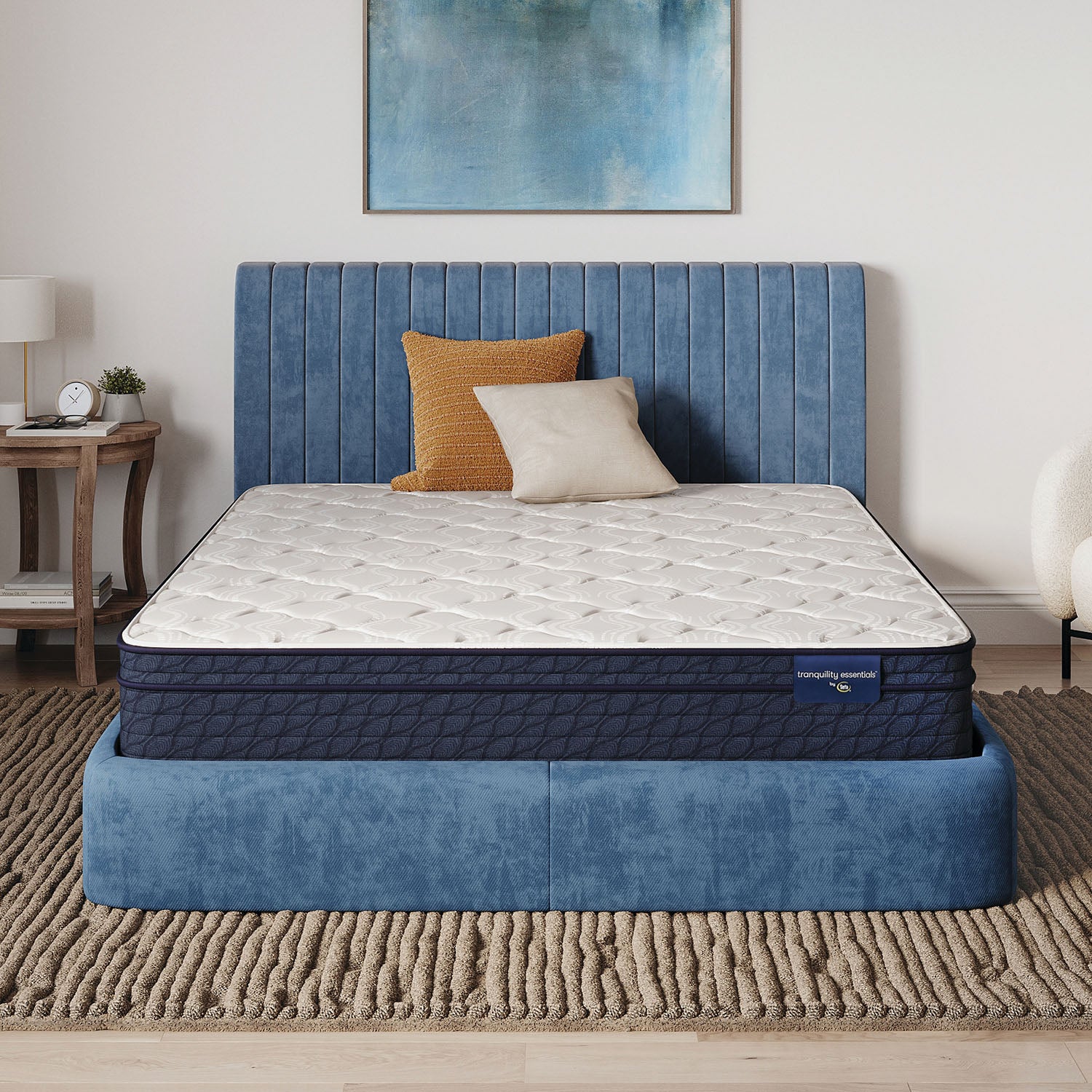 Serta 10" Barberry Bay Medium Euro Top (In-Store Pickup Only)