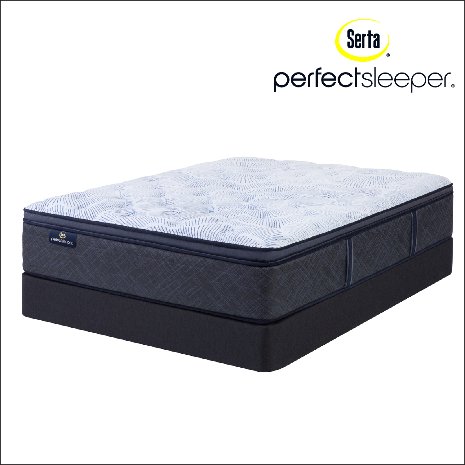 Serta PerfectSleeper 14.5" Blue Lagoon Nights Plush Pillow Top Mattress