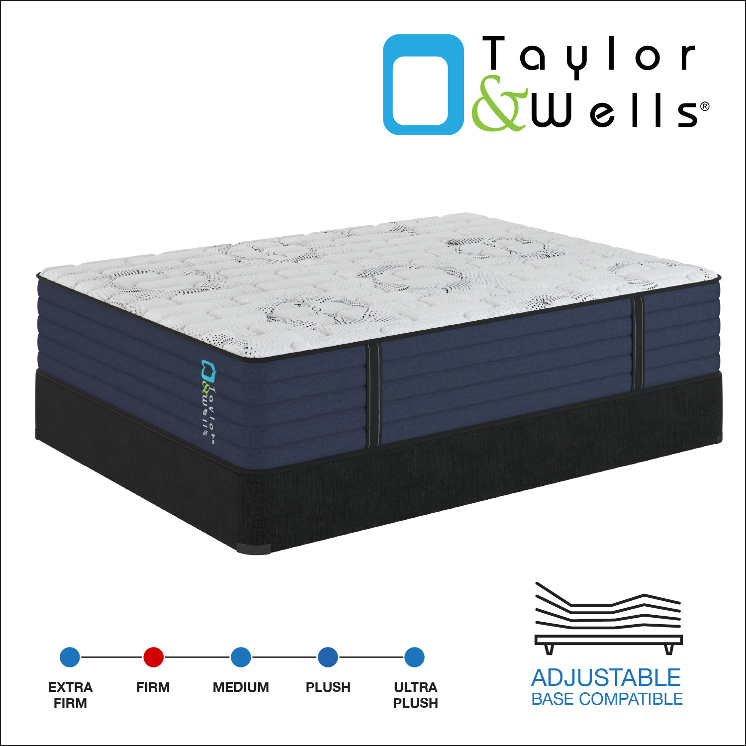 Taylor & Wells® 13" Cambridge Firm Mattress