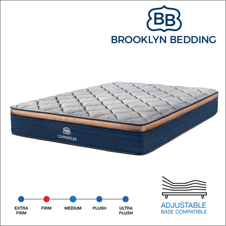 Brooklyn Bedding - CopperFlex Firm Hybrid Mattress