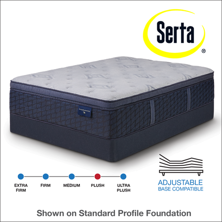 Serta 15.5" Eloise Plush Pillow Top