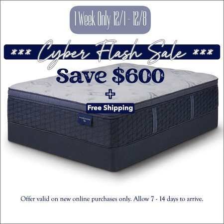 Serta 15.5" Eloise Plush Pillow Top