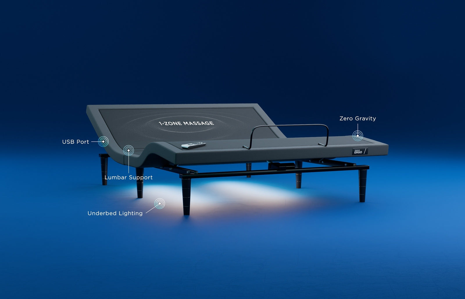 TEMPUR-Ergo® Power Base — Ergo Power Base features