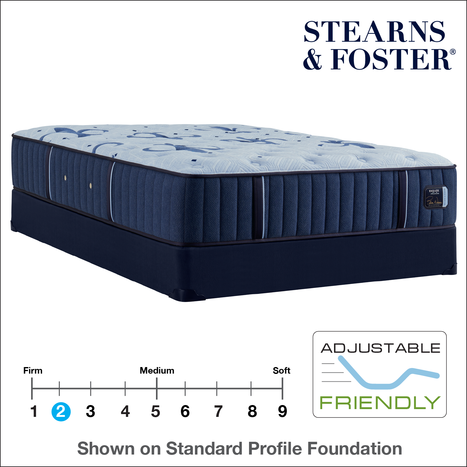 14.5" Stearns & Foster Estate Firm Tight Top