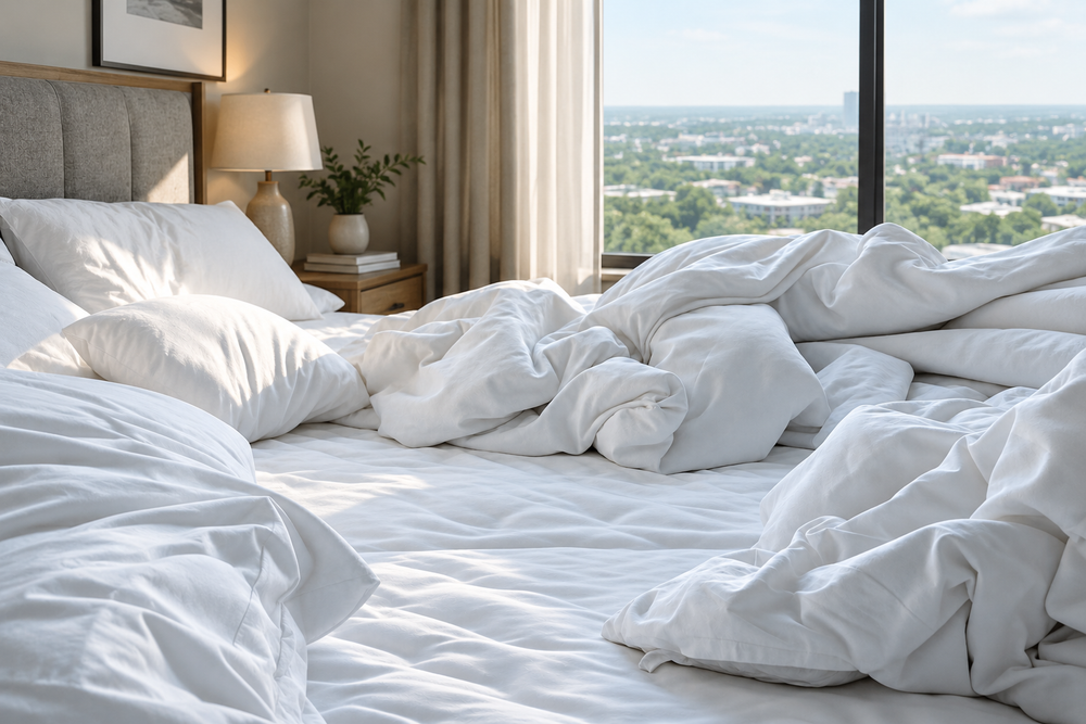 The Family Bed Comforter & Sheet Set Bundle