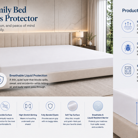 The Family Bed Mattress Protector