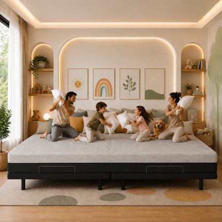 The Family Bed Original XL 12 Foot Gel Memory Foam Mattress