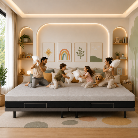 The Family Bed XL 12 Foot Gel Memory Foam Mattress