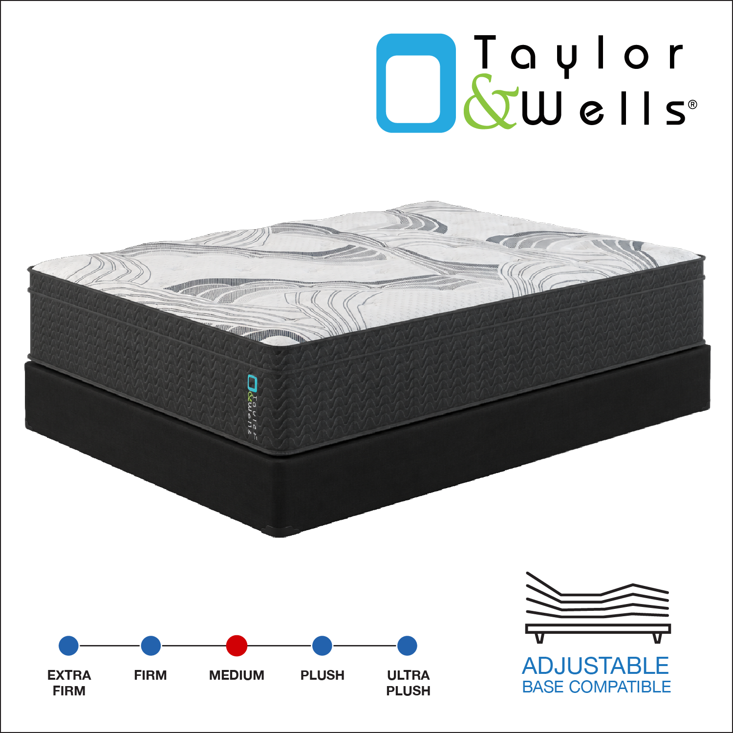 Taylor & Wells® 14" Gentry Euro Top Mattress