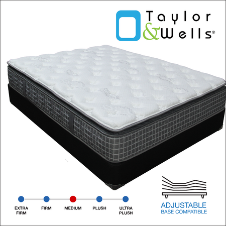 Taylor & Wells® 13" Glacier Bay Pillow Top Mattress