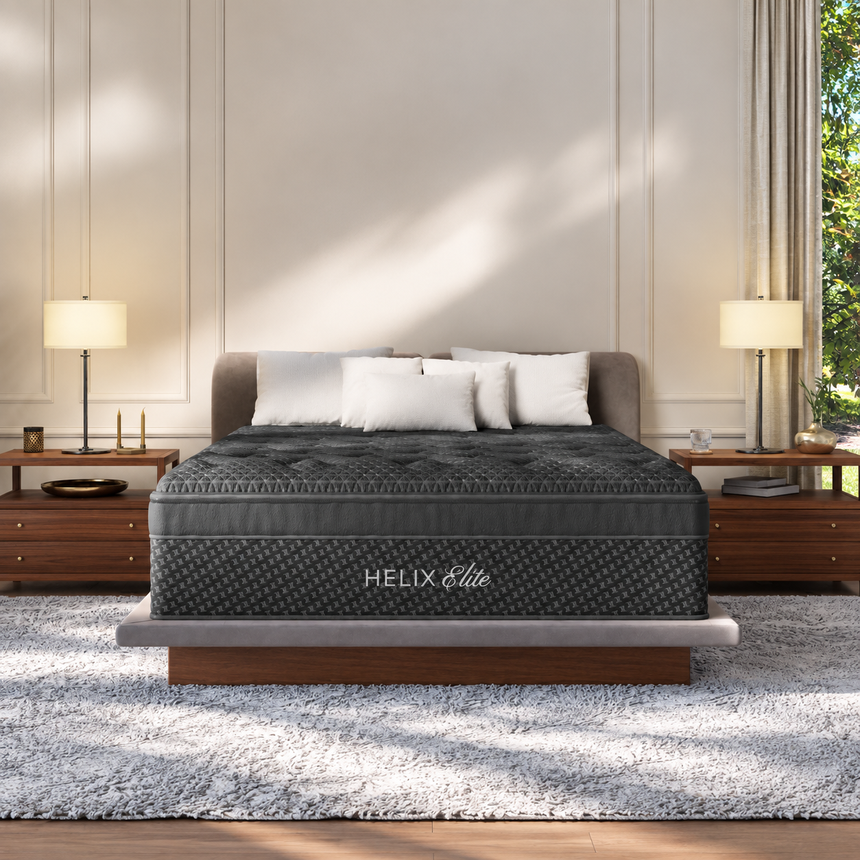 Helix Sleep - Midnight Elite Medium Mattress