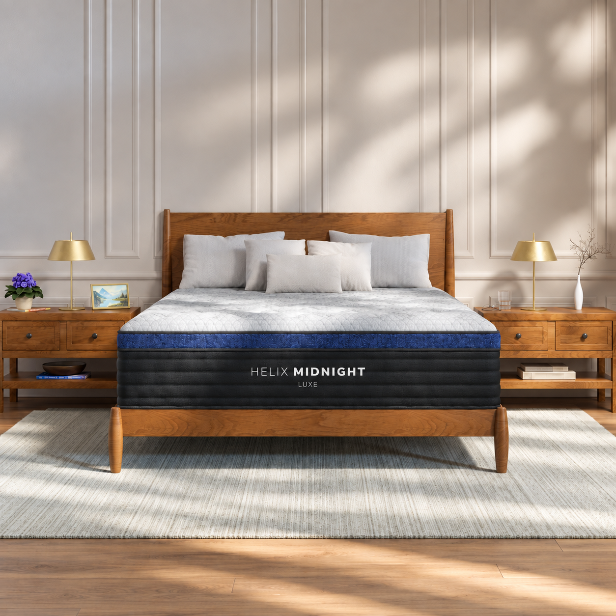 Helix Sleep - Midnight Luxe Cooling Medium Mattress