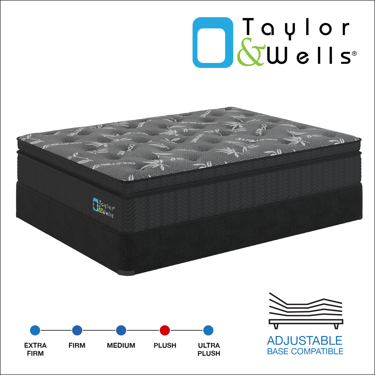 Taylor & Wells® 12" Kenner Pillow Top Plush (In Store ONLY)