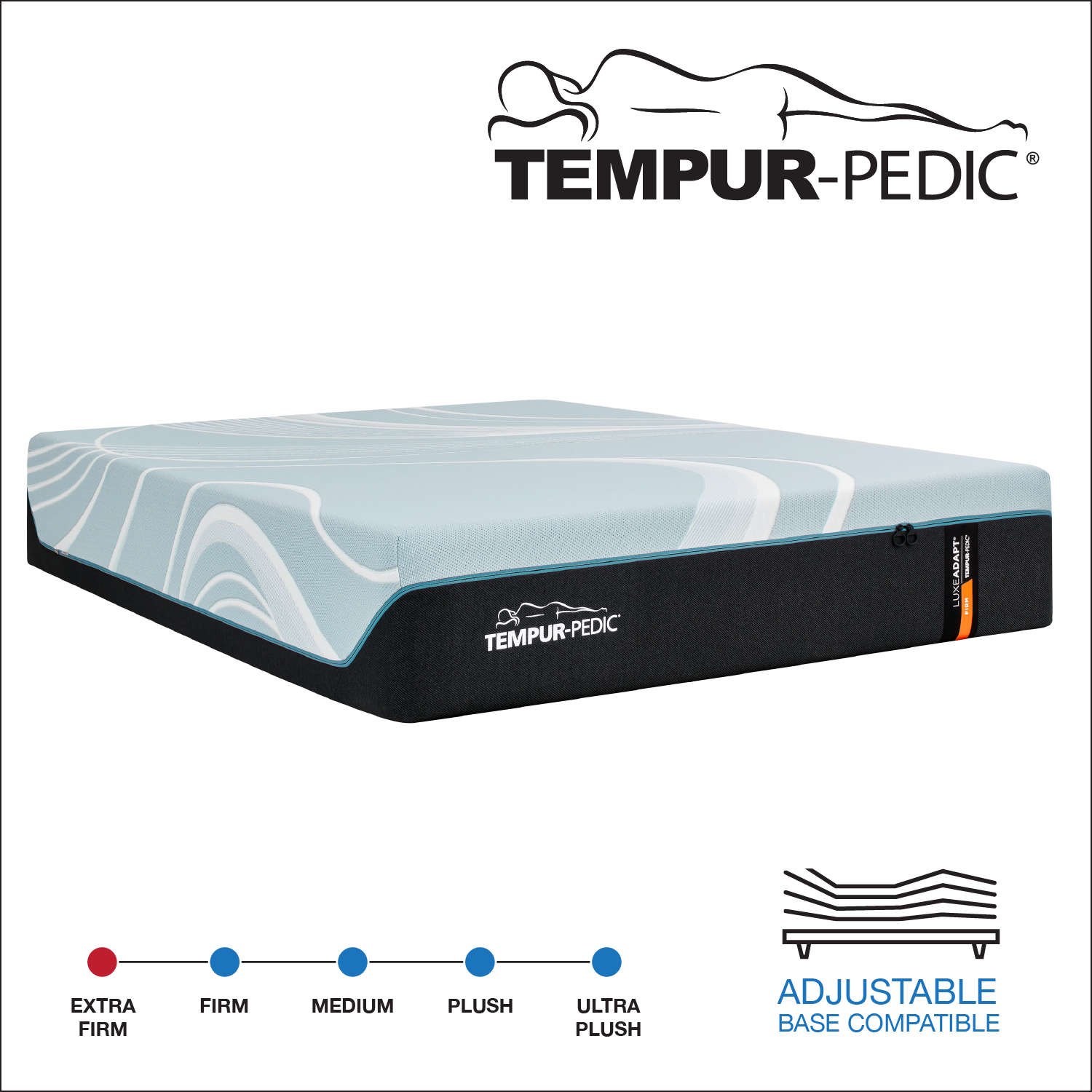 13" TEMPUR-LuxeAdapt® Firm 2.0