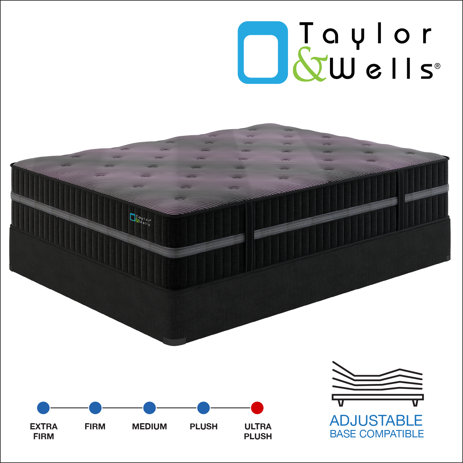 Taylor & Wells® 15" Meridian® Ultra Plush Mattress