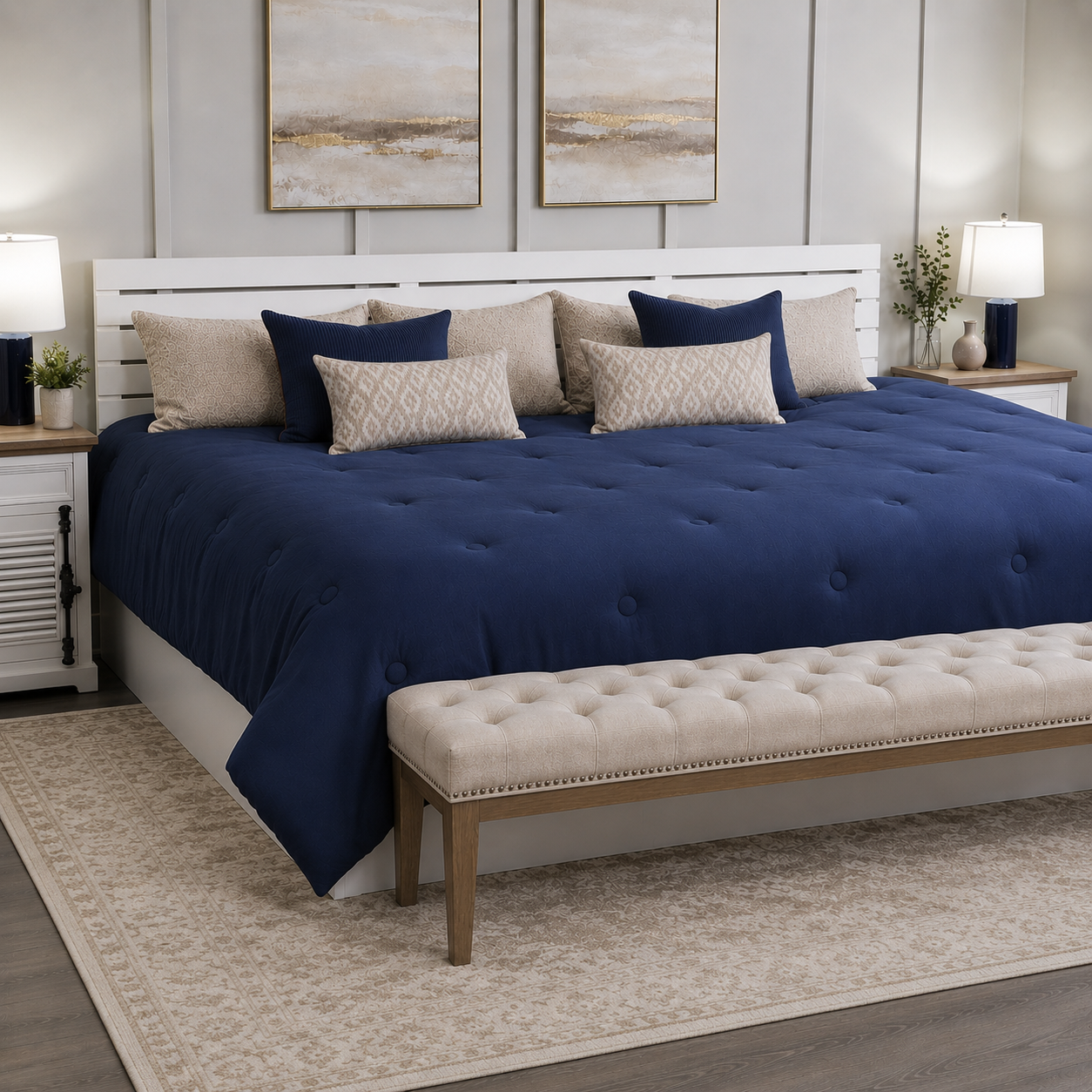 The Family Bed Sheets & Comforter