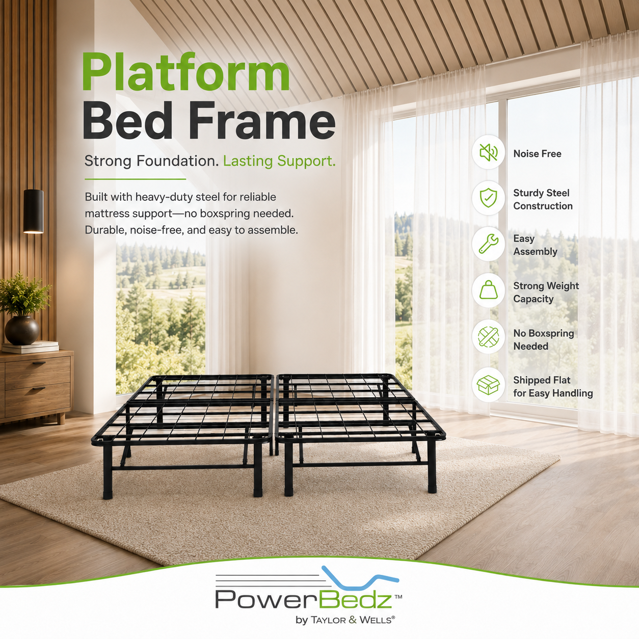 The Family Bed XL 12 Foot Gel Memory Foam Mattress