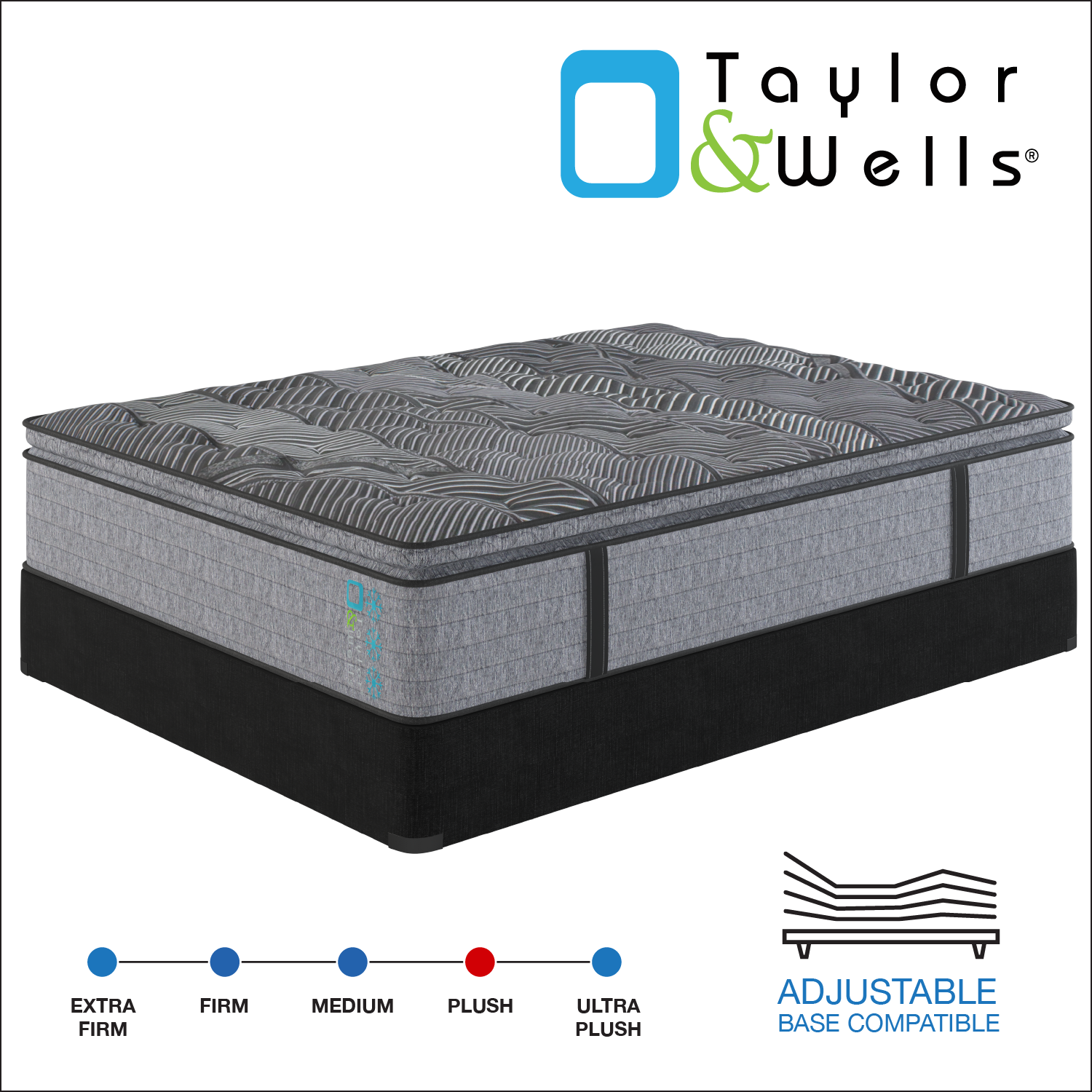 Taylor & Wells® 15" Sierra Super Pillow Top Mattress