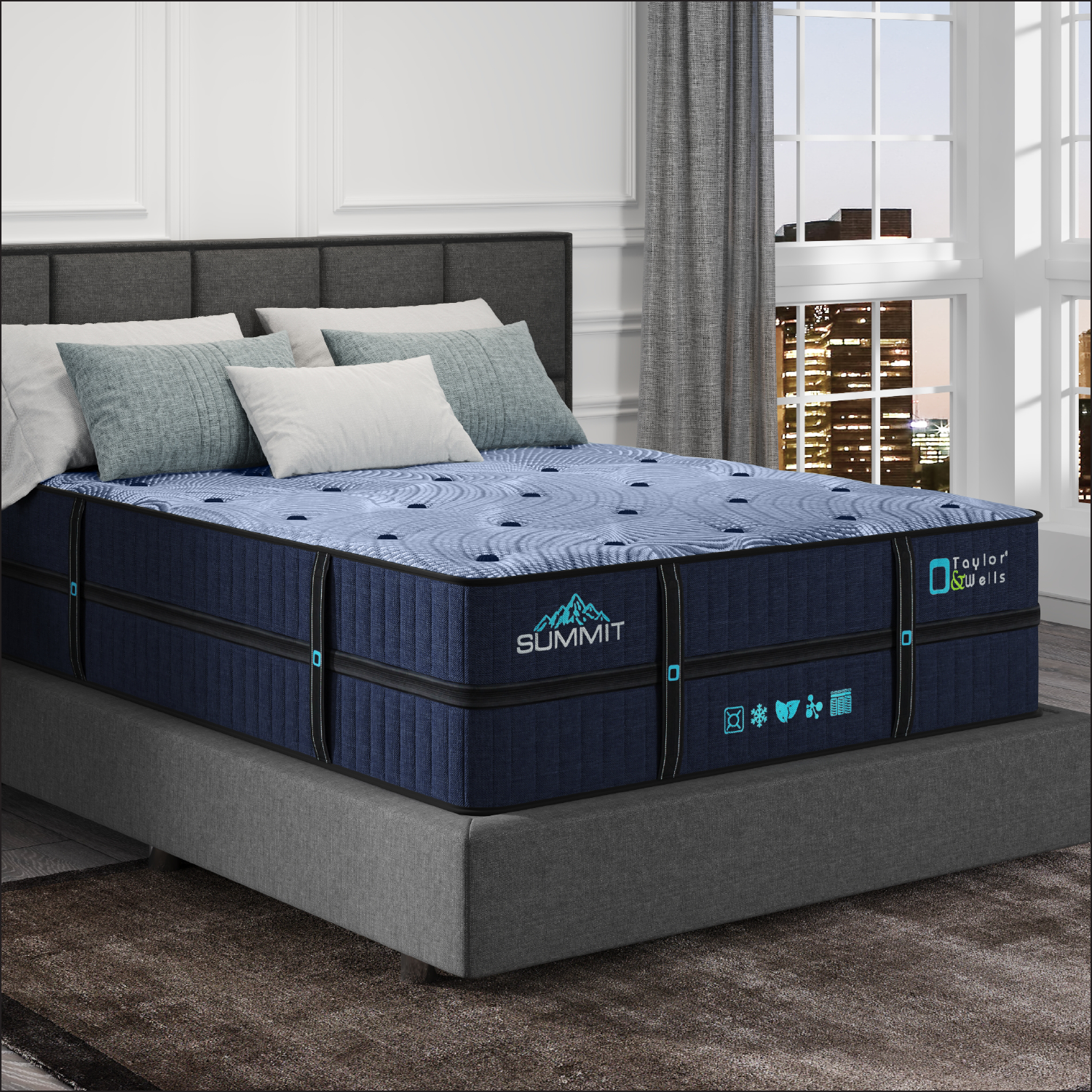 Taylor & Wells® 16" Summit® Plush Mattress