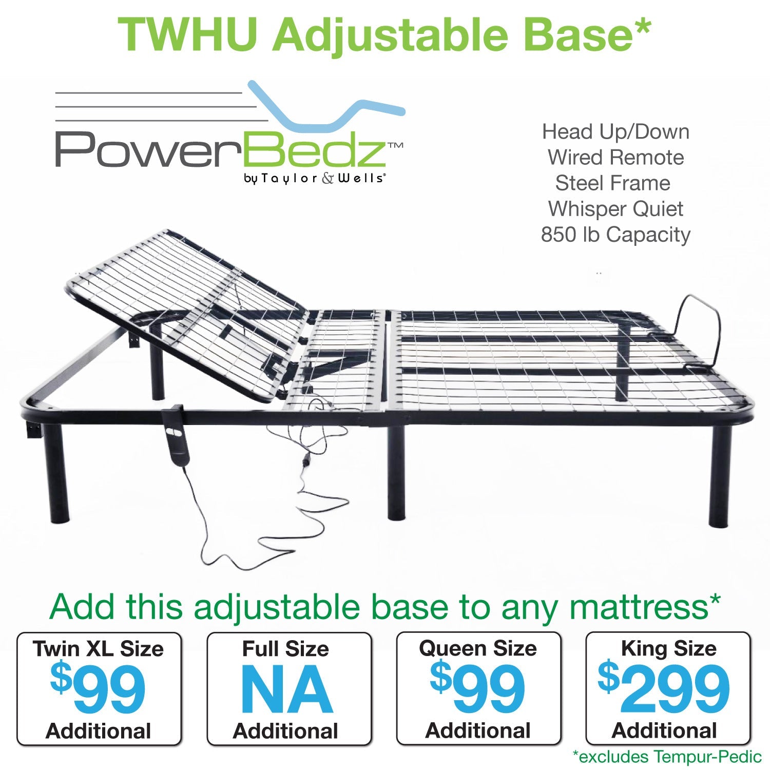 Taylor & Wells® 13" Glacier Bay Firm Mattress