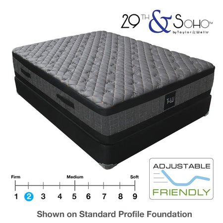 29th & Soho™ 29/22 All Foam Medium Firm Mattress