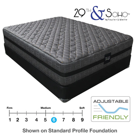 29th & Soho™ 29/23 All Foam Plush Mattress