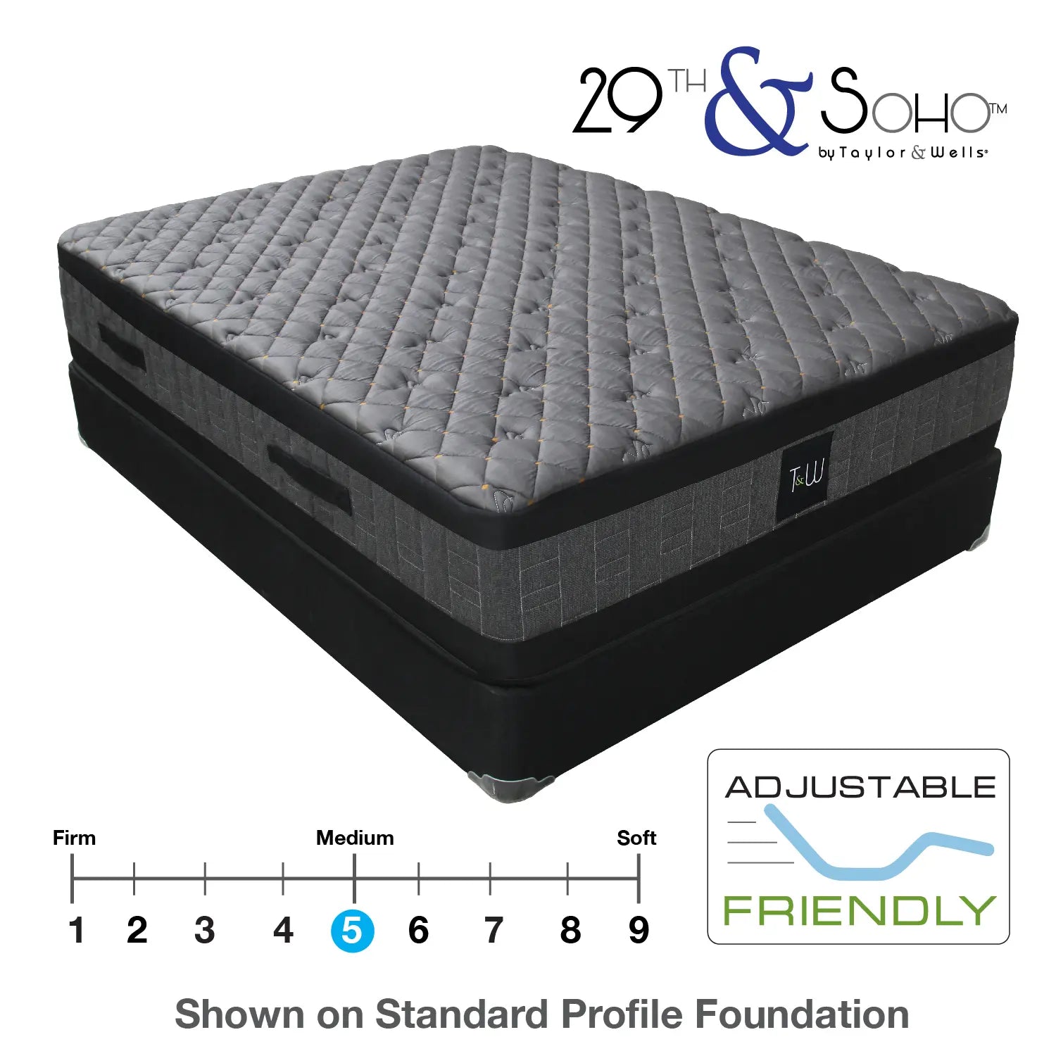 29th & Soho™ 29/24 Hybrid Medium Firm Mattress