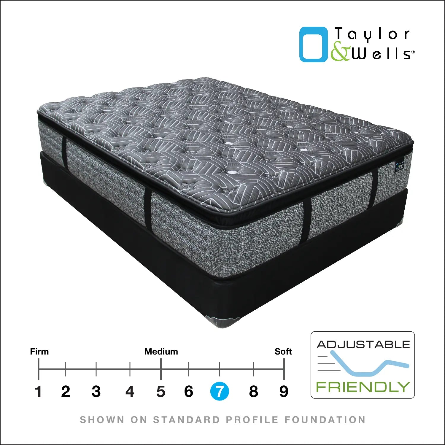 Taylor & Wells® 14.5" Baltic Breeze Pillow Top Mattress