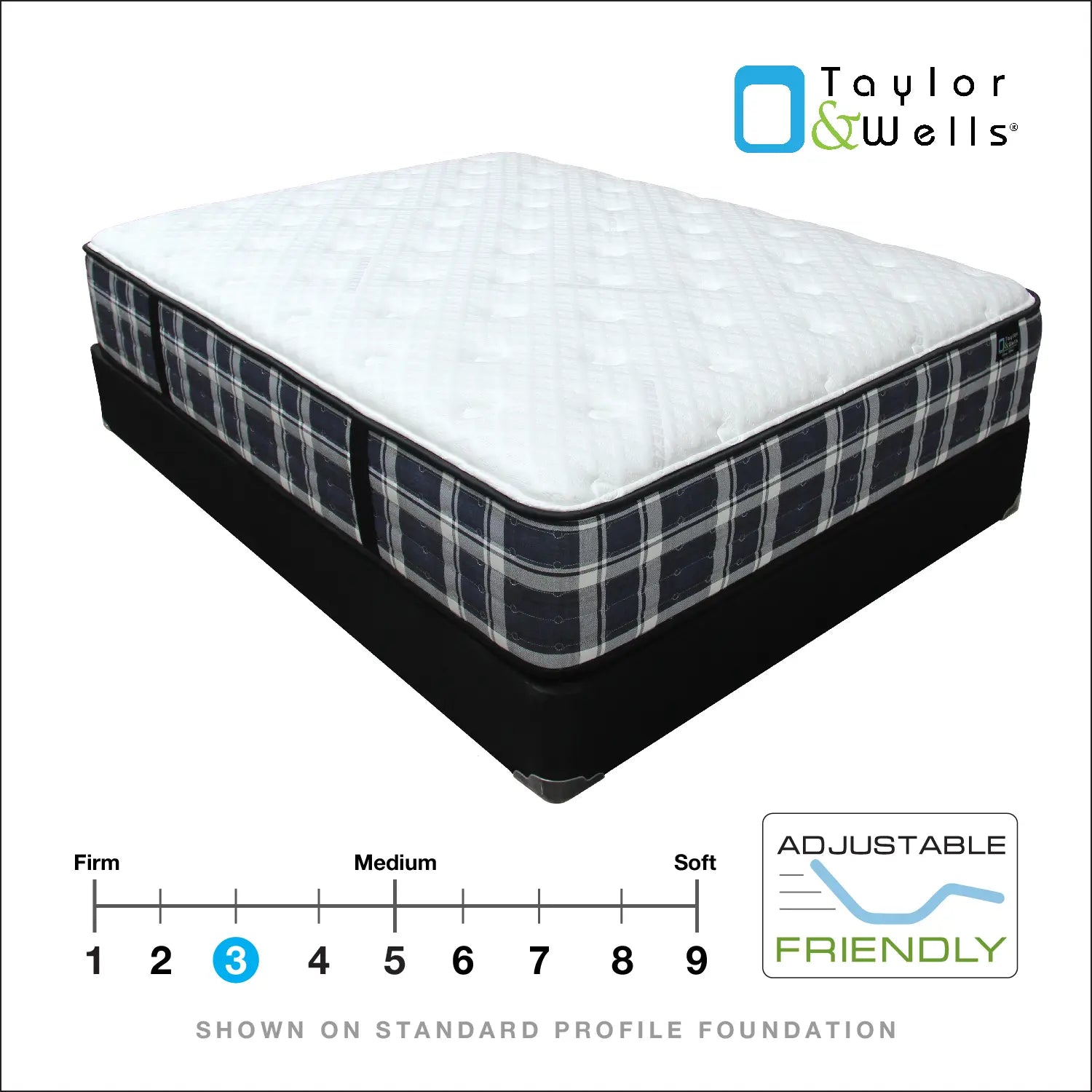 Taylor Wells 15 Winter Breeze Firm Mattress Bedding Mart
