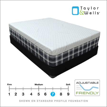 Taylor & Wells® 15" Winter Breeze Hybrid Mattress