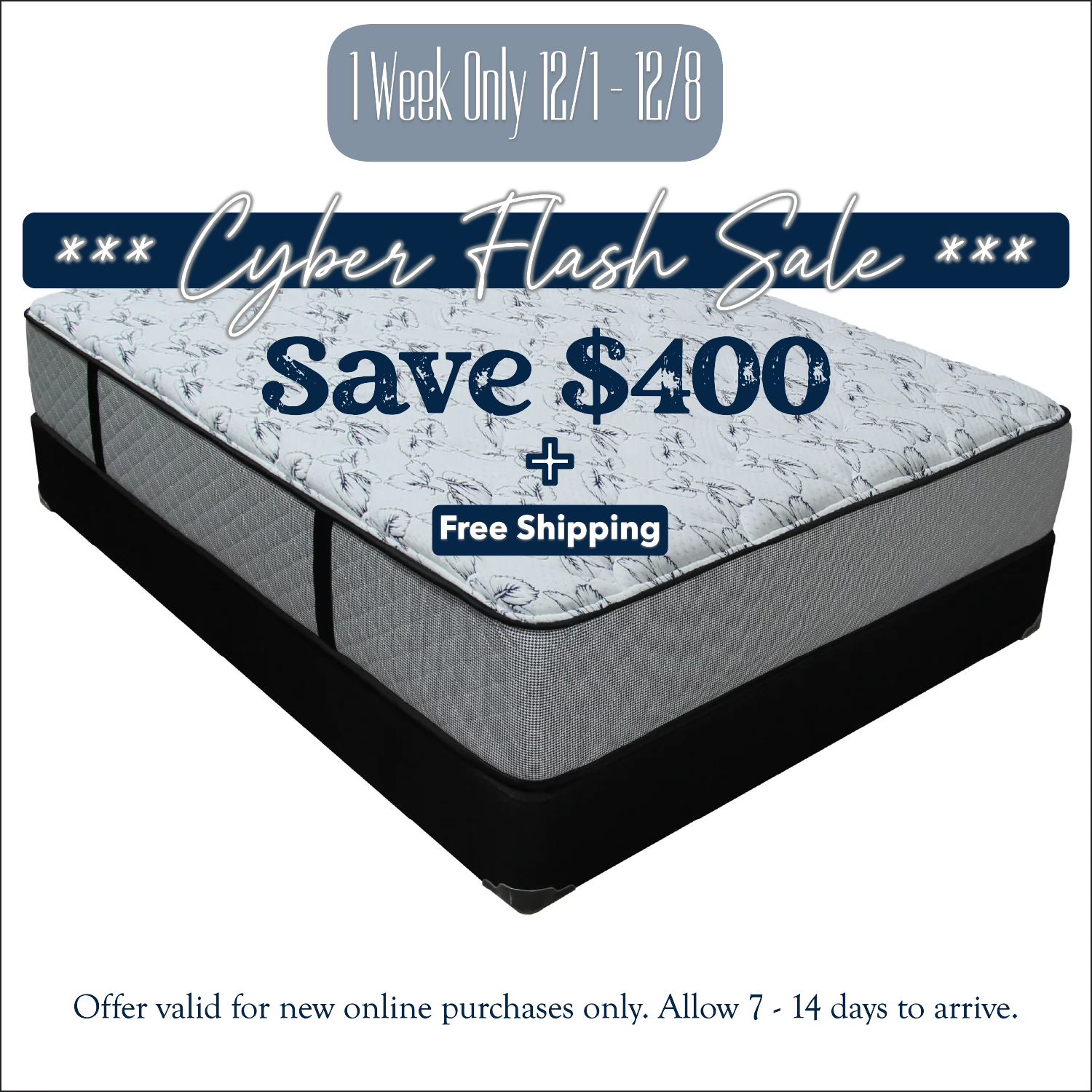 Taylor & Wells® 13.5" Willow Bay Plush Mattress