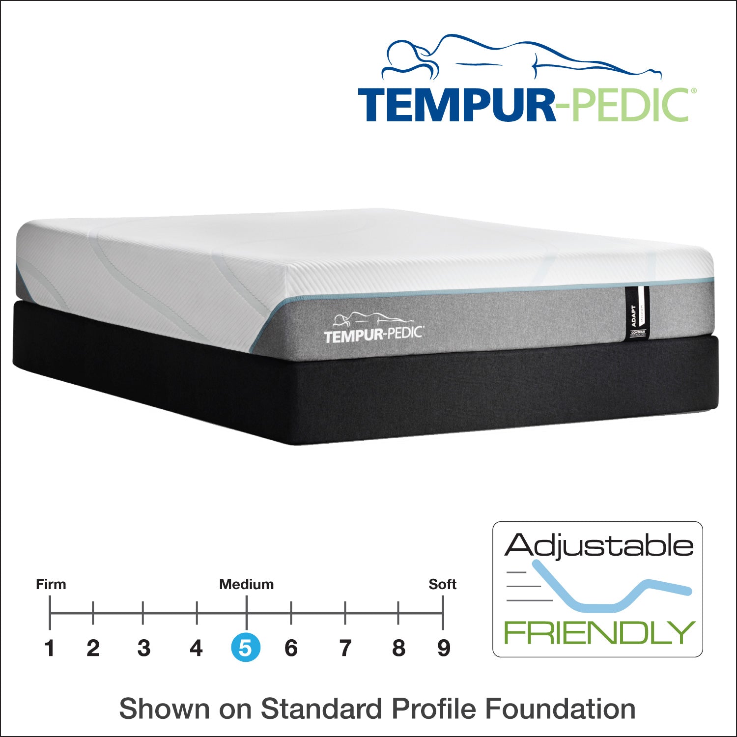 11 TEMPUR-Adapt® Medium – Bedding Mart