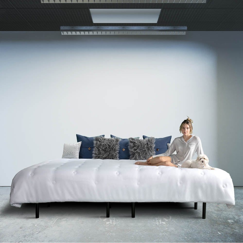 The Family Bed Hybrid 10 Foot Gel Memory Foam Mattress