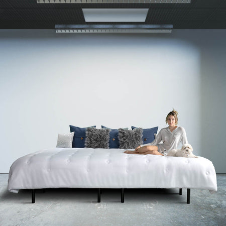 The Family Bed 10 Foot Gel Memory Foam Mattress