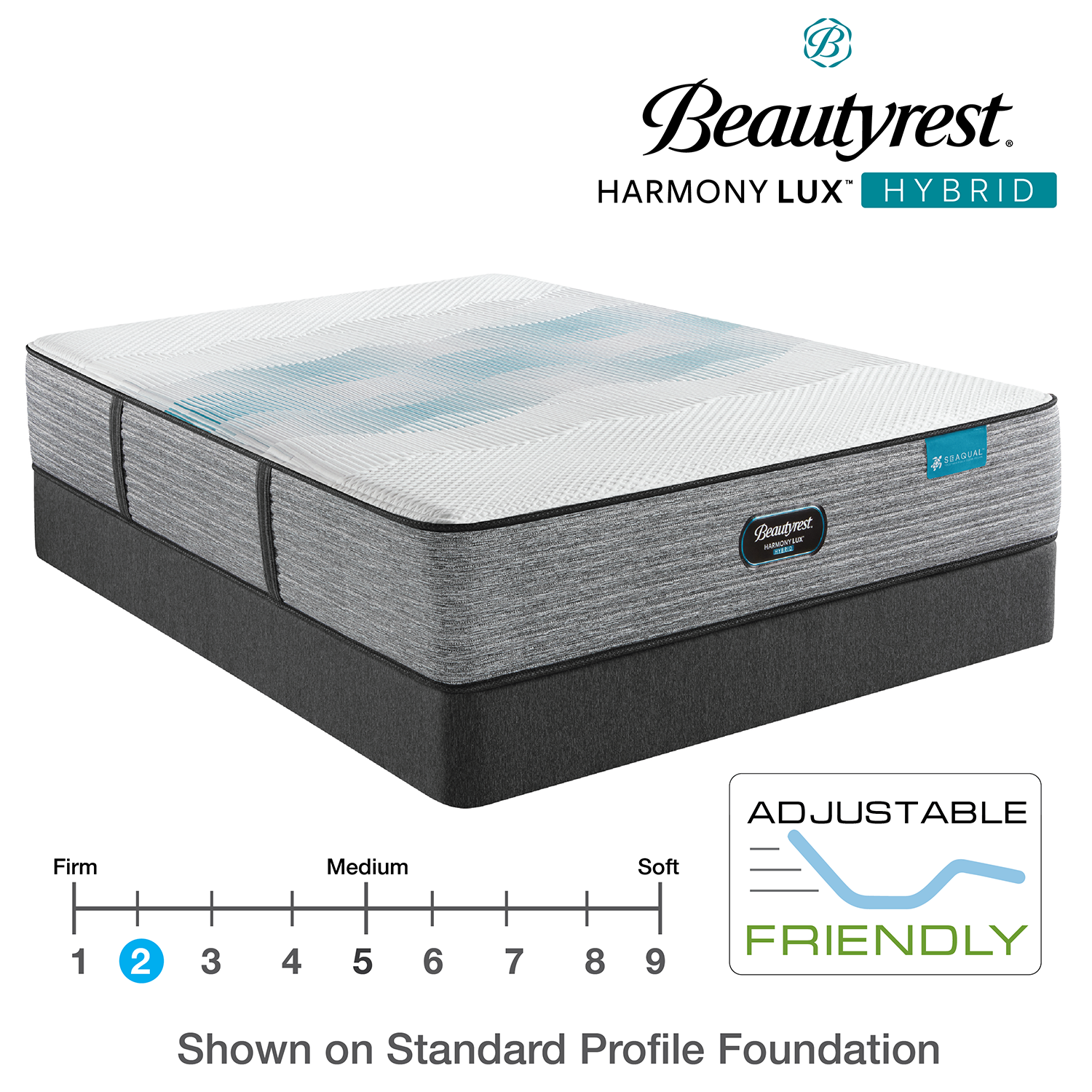 13.5" Beautyrest Harmony Lux Empress Hybrid Firm