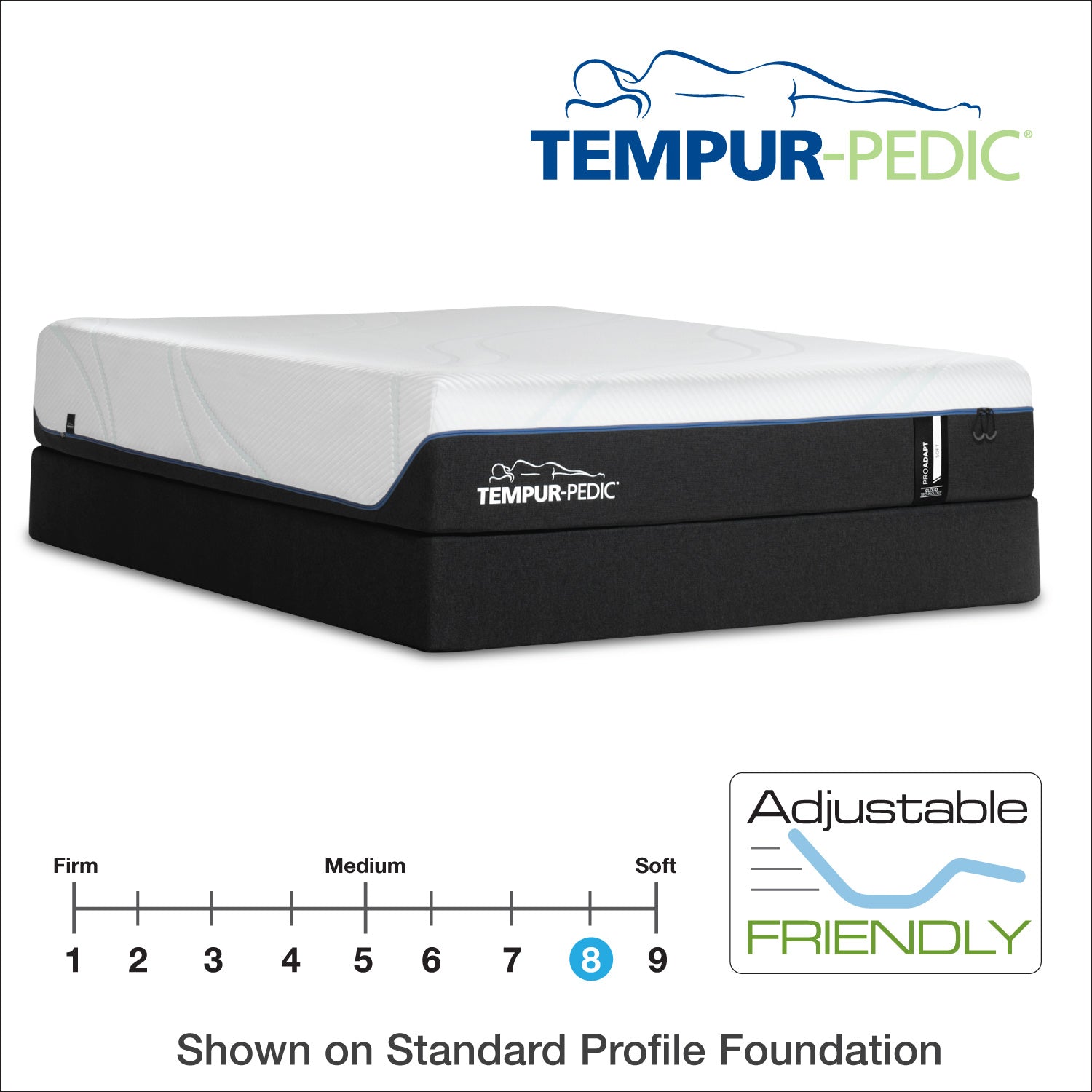 12" TEMPUR-ProAdapt® Soft