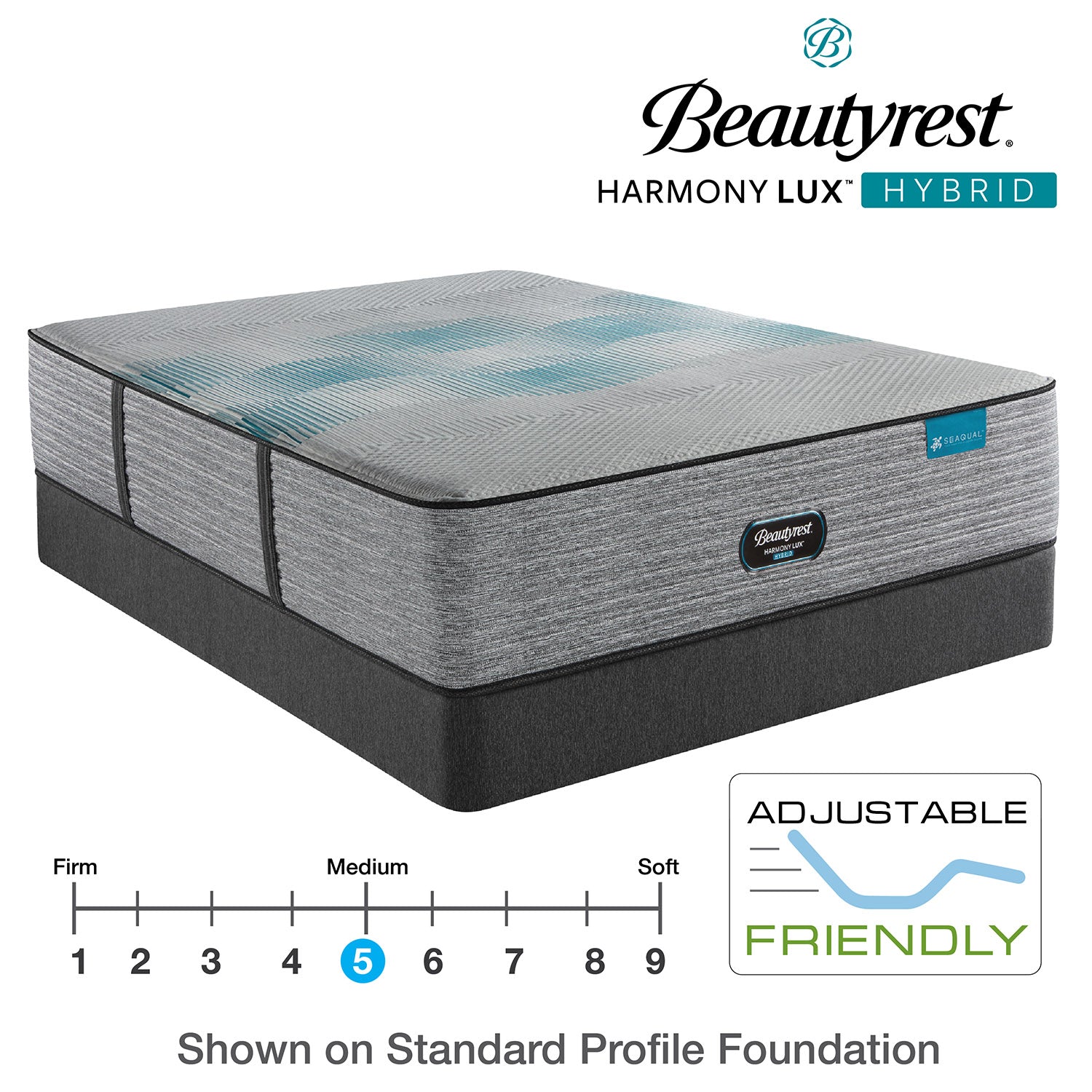14.5" Beautyrest Harmony Lux Trilliant Hybrid Medium