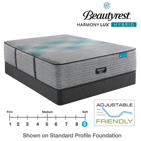 15.5" Beautyrest Harmony Lux Trilliant Hybrid Ultra Plush