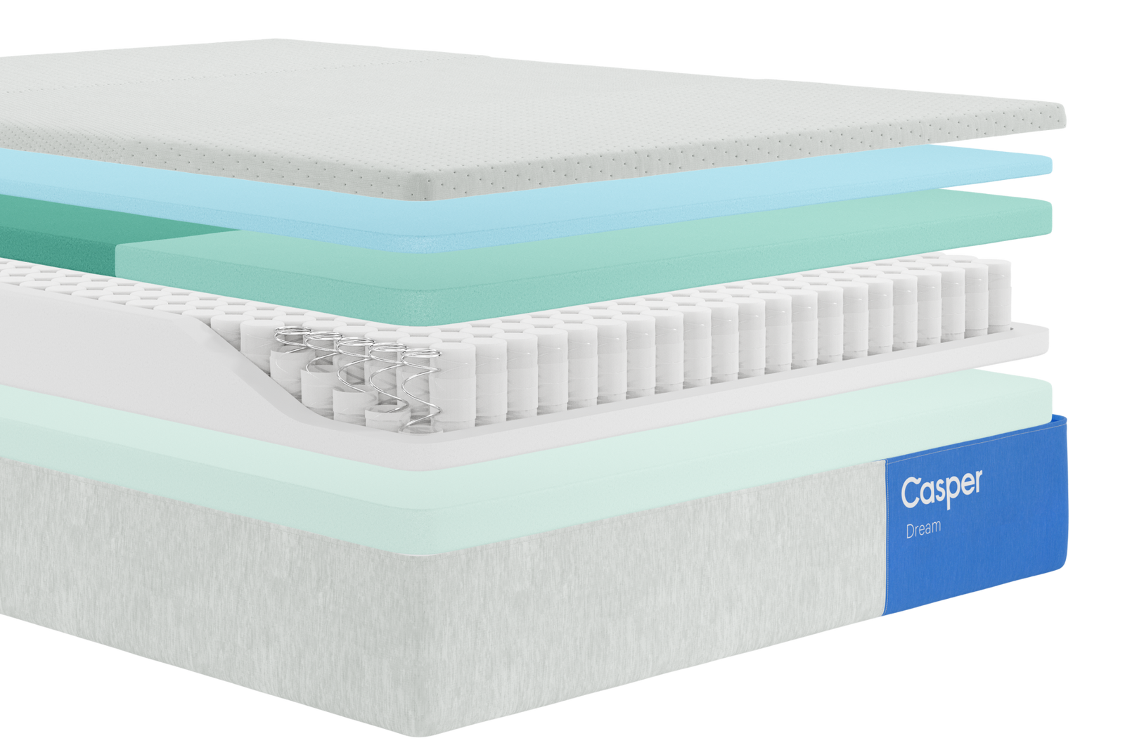 Casper Dream manufacturer mattress layer illustration
